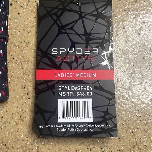 Spyder Active Ladies High Neck Racerback Sports Bra M - Picture 6 of 9